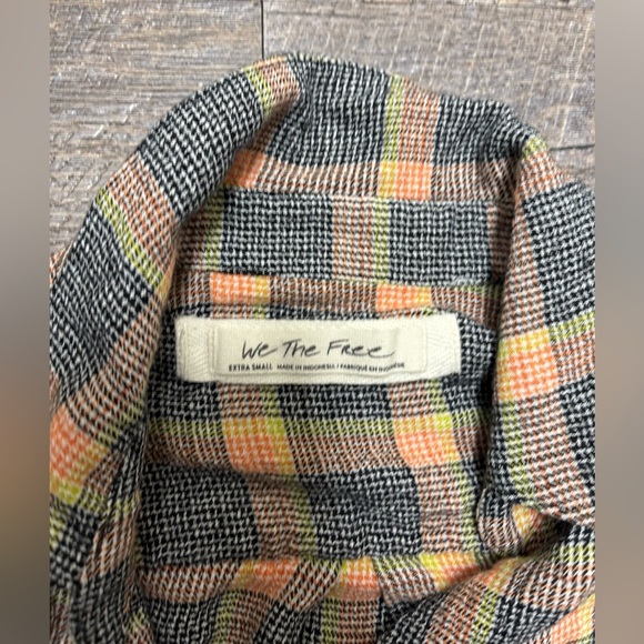 We the free Plaid Wrap Blouse - Picture 3 of 12